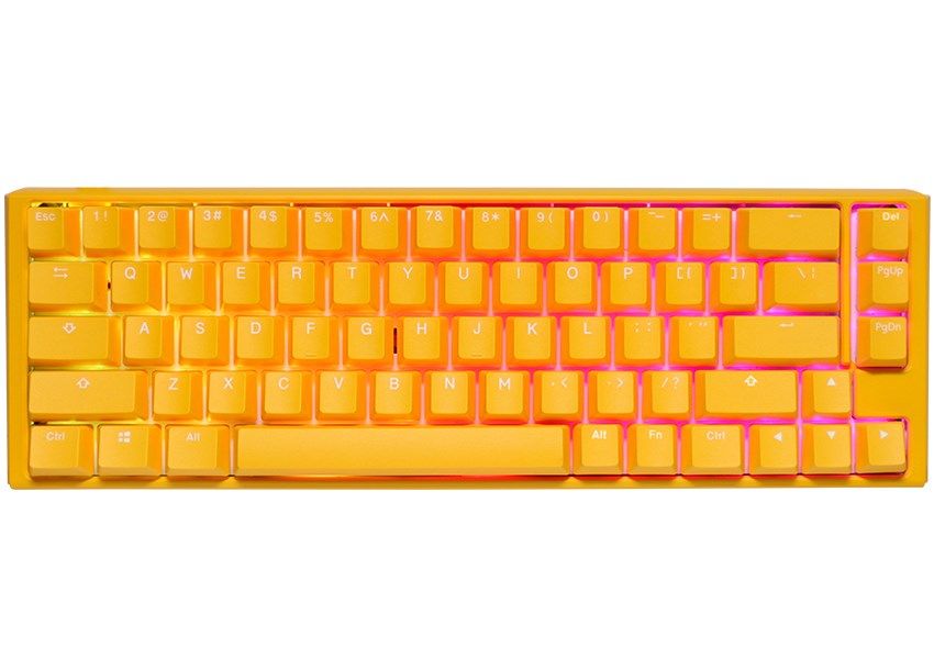Ducky One 3 Yellow SF Gaming Keyboard  RGB LED - MX-Black (US)