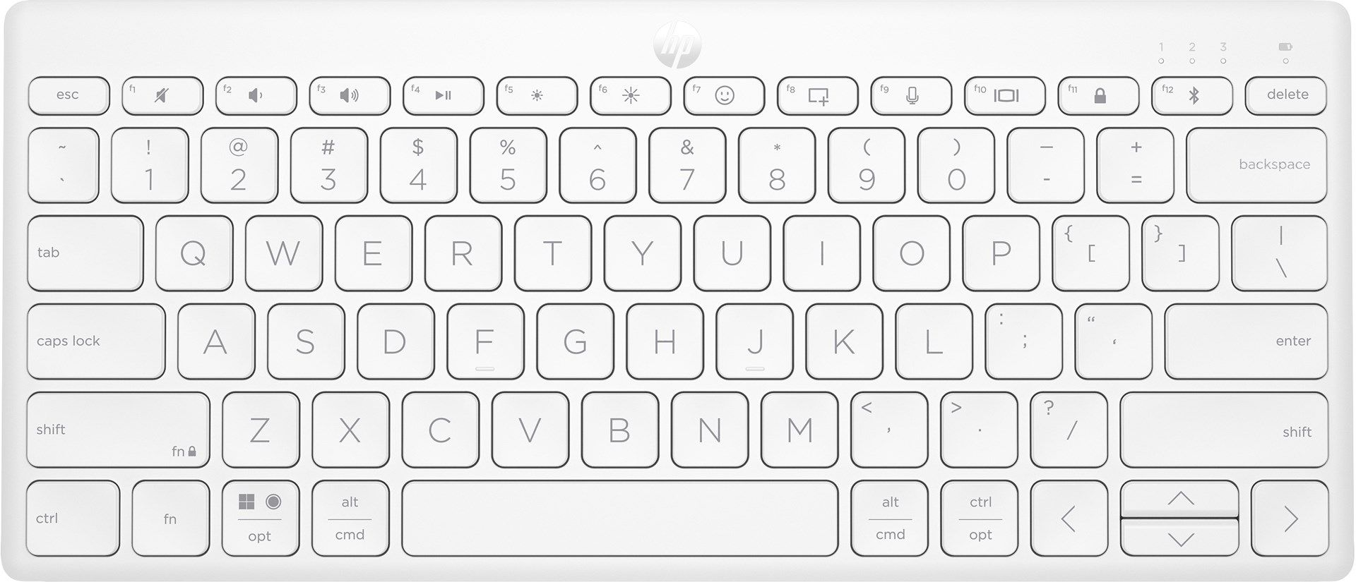 HP 350 Compact Multi-Device Bluetooth Keyboard