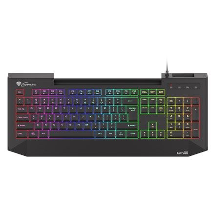 Genesis | LITH 400 | Gaming keyboard | RGB LED light | US | Black | Wired | m