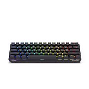 SAVIO Mechanical Keyboard BLACKOUT Blue (Outemu Blue)  black