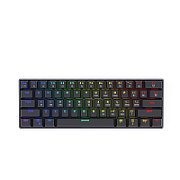 SAVIO Mechanical Keyboard BLACKOUT Blue (Outemu Blue)  black