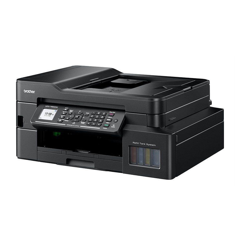 Imprimanta multifunctionala inkjet color Brother MFC-T920DW, A4, duplex, ADF, USB 2.0, Wi-Fi, 17 ppm negru, 17 ppm color