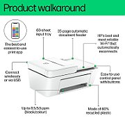 Imprimanta multifunctionala inkjet color HP 4220e, A4, USB 2.0, Wi-Fi, Bluetooth, 8.5 ppm negru, 5.5 ppm color
