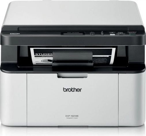 Imprimanta multifunctionala laser monocrom Brother DCP-1623WE, A4, USB 2.0, Wi-Fi, 20 ppm