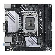Asus | PRIME H610I-PLUS D4-CSM | Processor family Intel | Processor socket  LGA1700 | DDR4 DIMM | Memory slots 2 | Supported hard disk drive interfaces SATA  M.2 | Number of SATA connectors 4 | Chipset  Intel H610 | Mini ITX