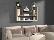 BILBAO 4P hanging bookcase 100x16x60 cm sonoma