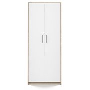 Filing cabinet OLIV 2D 74x35x180 cm  Sonoma/White