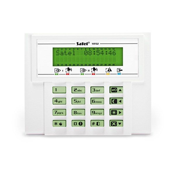 SATEL KEYPAD VERSA-LCD-GR