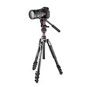 Manfrotto MVKBFRL-LIVE tripod Digital/film cameras 3 leg(s) Black  Silver