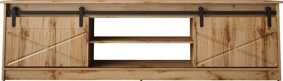 RTV GRANERO cabinet 200x56.7x35 oak wotan