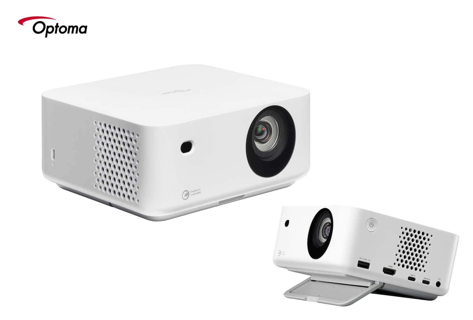 Videoproiector Optoma ML1080, 1920 x 1080 pixeli, 16:9, 1200 lm, DLP, 30000 h, Fara Wi-Fi incorporat, Alb
