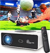 Videoproiector Extralink Extralink Smart Life Vision Max, 1920 x 1080 pixeli, 4:3, 800 lm, LCD, 30000 h, Wi-Fi, Alb - Negru