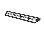 Lanberg PPUA-1024-B patch panel 1U