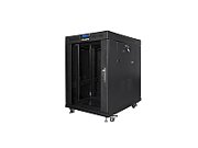 Lanberg FF01-8015-12BL rack cabinet 15U Freestanding rack Black