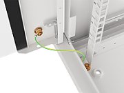 Lanberg WF01-6415-10S rack cabinet 15U Wall mounted rack Grey