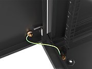 Lanberg WF01-6409-00B rack cabinet 9U Wall mounted rack Black