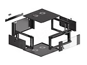 LANBERG HANGING 19  RACK CABINET 4U 570X600 QUICK ASSEMBLY