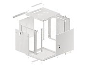 LANBERG WALL MOUNT RACK CABINET 19  12U 600X600