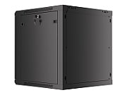 Lanberg WF01-6612-00B rack cabinet 12U Wall mounted rack Black