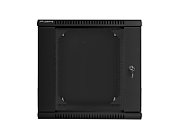 Lanberg WF02-6612-10B rack cabinet 12U Wall mounted rack Black