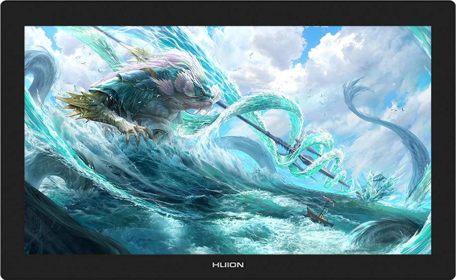 HUION KAMVAS PRO 24 4K GRAPHICS TABLET