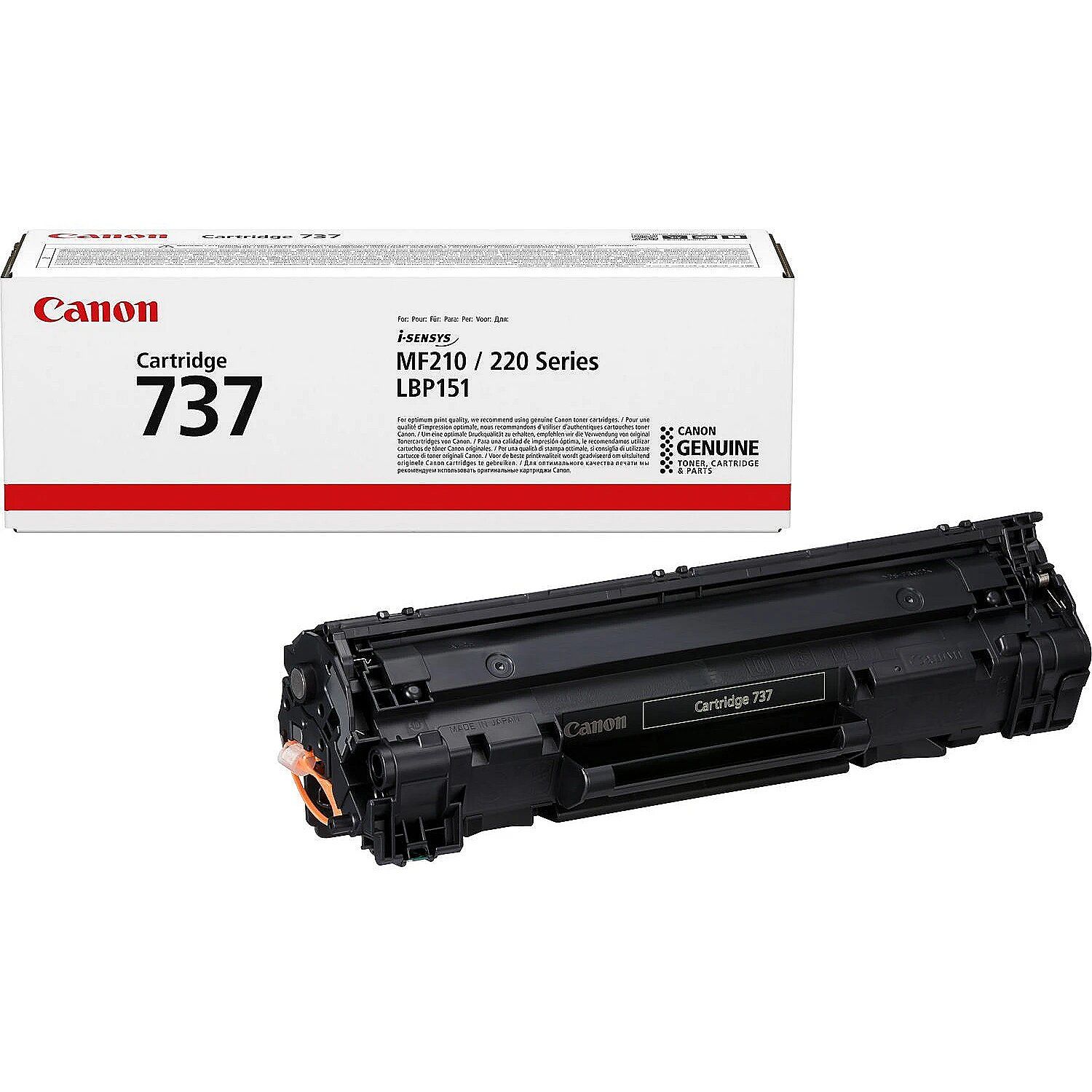 Cartus toner Canon CANON CRG-737 9435B002 ,Negru ,2 400 pagini ,Original (CRG737) 