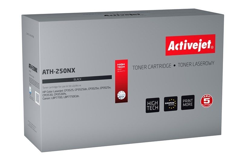Cartus toner Activejet ATH-250NX ,Negru ,10 500 pagini (compatibil cu HP + Canon ATH-250NX) 