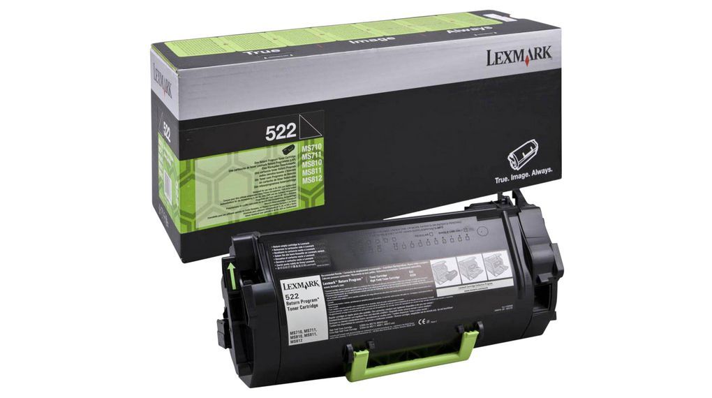 Cartus toner Lexmark LEXMARK 52D2000 ,Negru ,6 000 pagini ,Original (52D2000) 