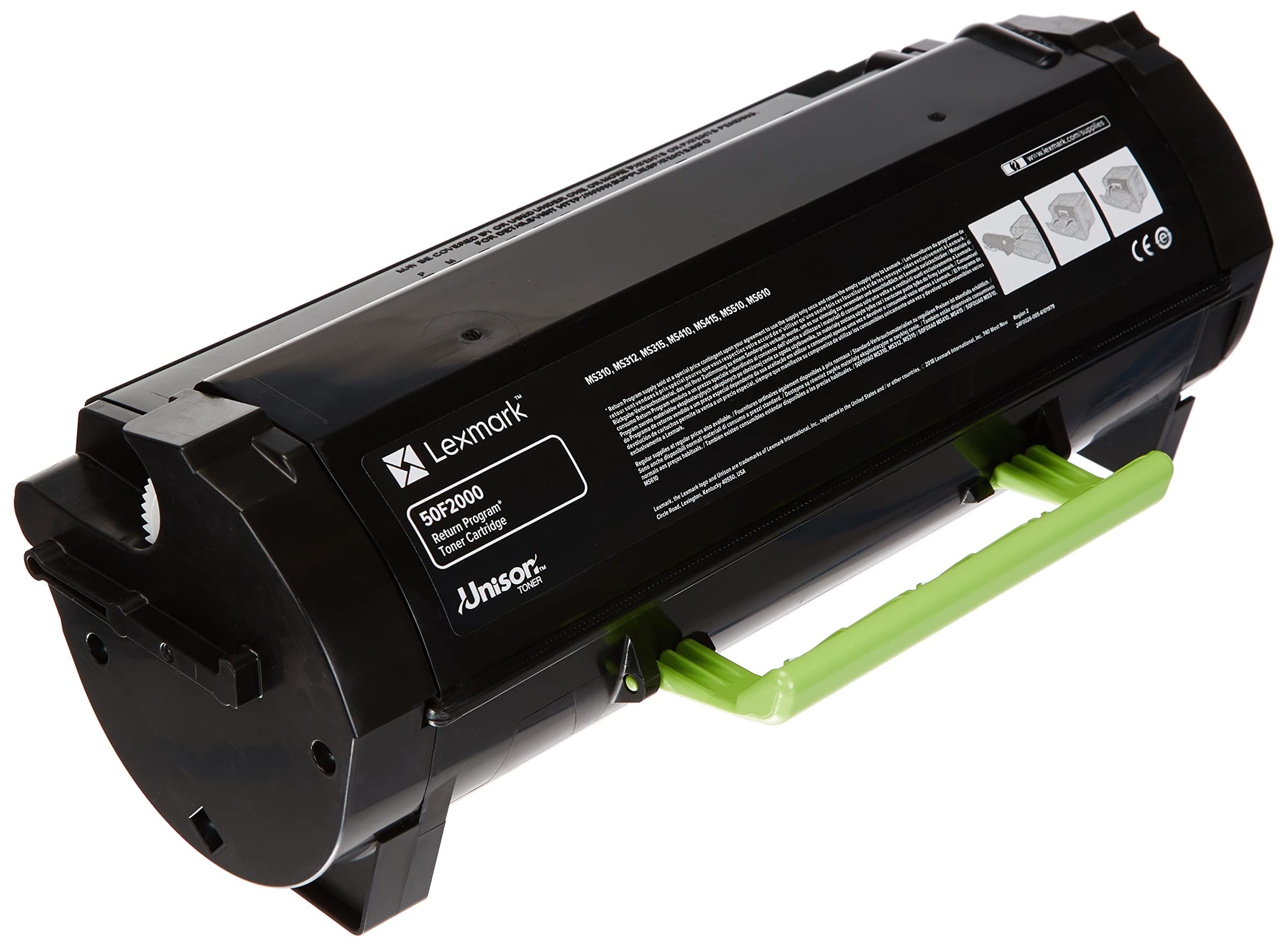 Cartus toner Lexmark LEXMARK 50F2000 ,Negru ,1 500 pagini ,Original (50F2000) 