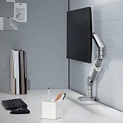 Ergo Office Grey Desk Monitor Mount  with Spring  17 -32   9 kg  ER-405G