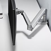 Ergo Office Grey Desk Monitor Mount  with Spring  17 -32   9 kg  ER-405G