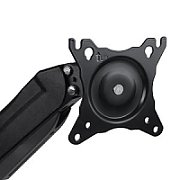 Maclean MC-860 monitor mount / stand 68.6 cm (27 ) Black Desk