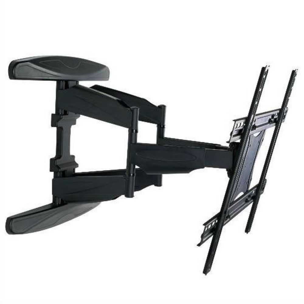 Techly 40-80 Ultra Slim Full Motion LCD TV Wall Mount Bracket Black  ICA-PLB 172L