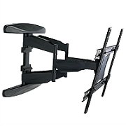 Techly 40-80 Ultra Slim Full Motion LCD TV Wall Mount Bracket Black  ICA-PLB 172L