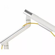 Desk mount for monitor LED/LCD 17-32  ART L-19GD gas assistance 2-9 kg 2x USB 3.0 White