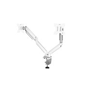 Fellowes Ergonomics arm for 2 monitors - Platinum series  white