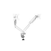 Fellowes Ergonomics arm for 2 monitors - Platinum series  white