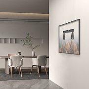 Maclean MC-481 Ultra Flat Slim TV Wall Mount Bracket Holder for 37-80  Flat Curved up to 75kg Max. VESA 600x400 Universal TV Mount Holde