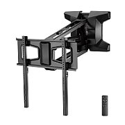 Maclean MC-891 Electric TV Wall Mount Bracket with Remote Control Height Adjustment 37'' - 70  max. VESA 600x400 up to 35kg Above Fireplace Mount Sturdy