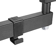 Maclean MC-700N TV Monitor Wall Mount Universal max VESA 200x20 23 -43  30kg Black Extendable Tilting for Small TVs
