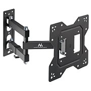Maclean MC-700N TV Monitor Wall Mount Universal max VESA 200x20 23 -43  30kg Black Extendable Tilting for Small TVs