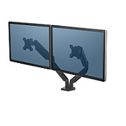 Fellowes Ergonomics arm for 2 monitors - Platinum series  black