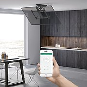 Maclean electric ceiling mount for TV  TUYA support  max VESA 600x400  for sloping walls  remote control  32 -70   35kg  MC-880T