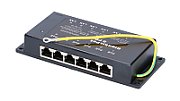Extralink 6 Ports | Gigabit PoE Injector | 6x 1000Mbps RJ45