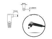 Mitsu 19v 2.37a (4.0x1.35) charger / power supply - Asus ZM/AS19237E 45W