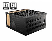 MSI MEG AI1300P PCIE5 power supply unit 1300 W 24-pin ATX ATX Black