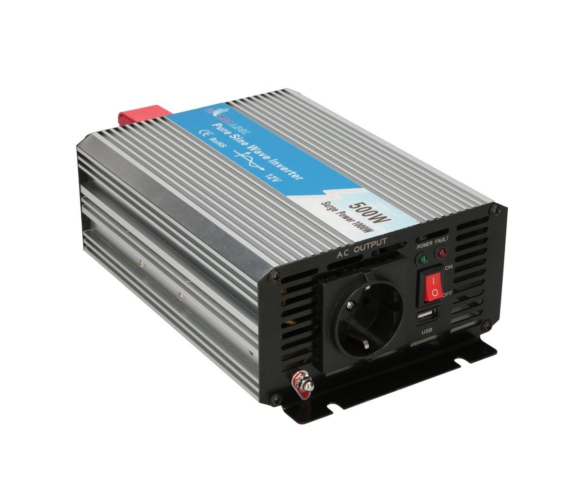 Extralink OPIP-500W | Voltage converter | car 12V  500W pure sine