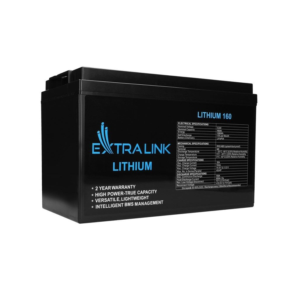 Extralink Accumulator LiFePO4 160AH 12.8V  BMS