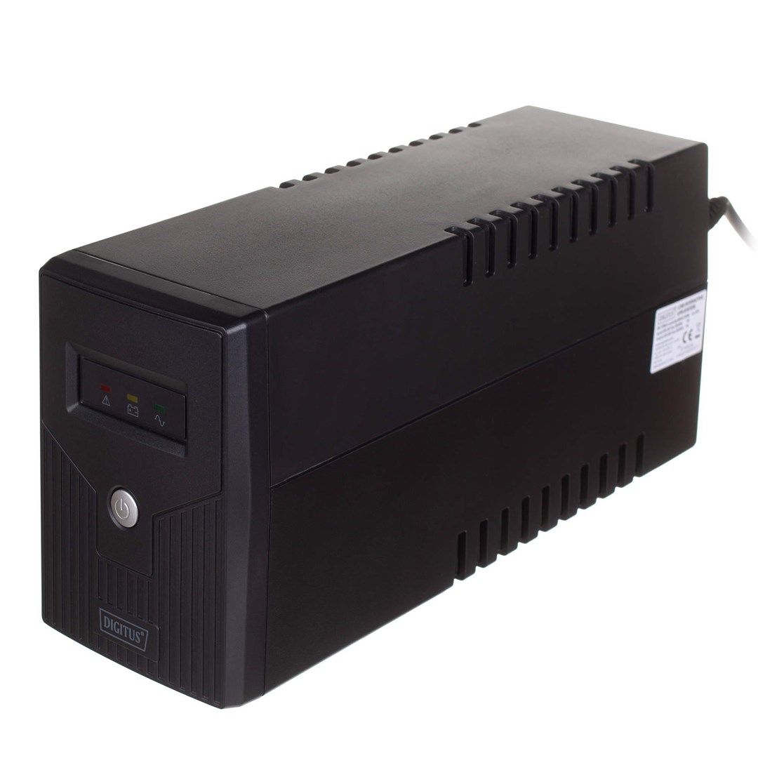 UPS Line-Ineractive LED  800VA/480W1x12V/9Ah  AVR  2xSCHUKO  USB  RJ11