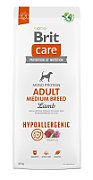BRIT Care Hypoallergenic Adult Medium Breed Lamb - dry dog food - 12 kg